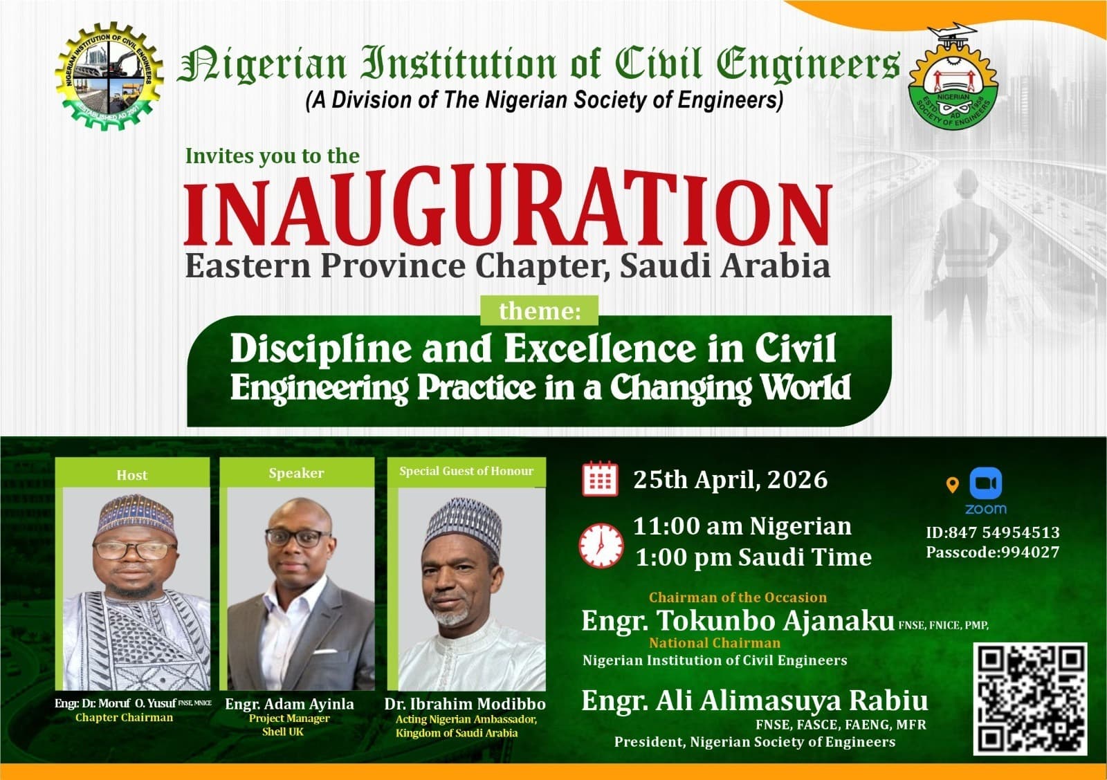 Inauguration of NICE Eastern Province Chapter, Saudi Arabia